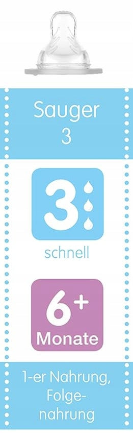 MAM tetinas para biberón 6m+ pack de 2 unidades