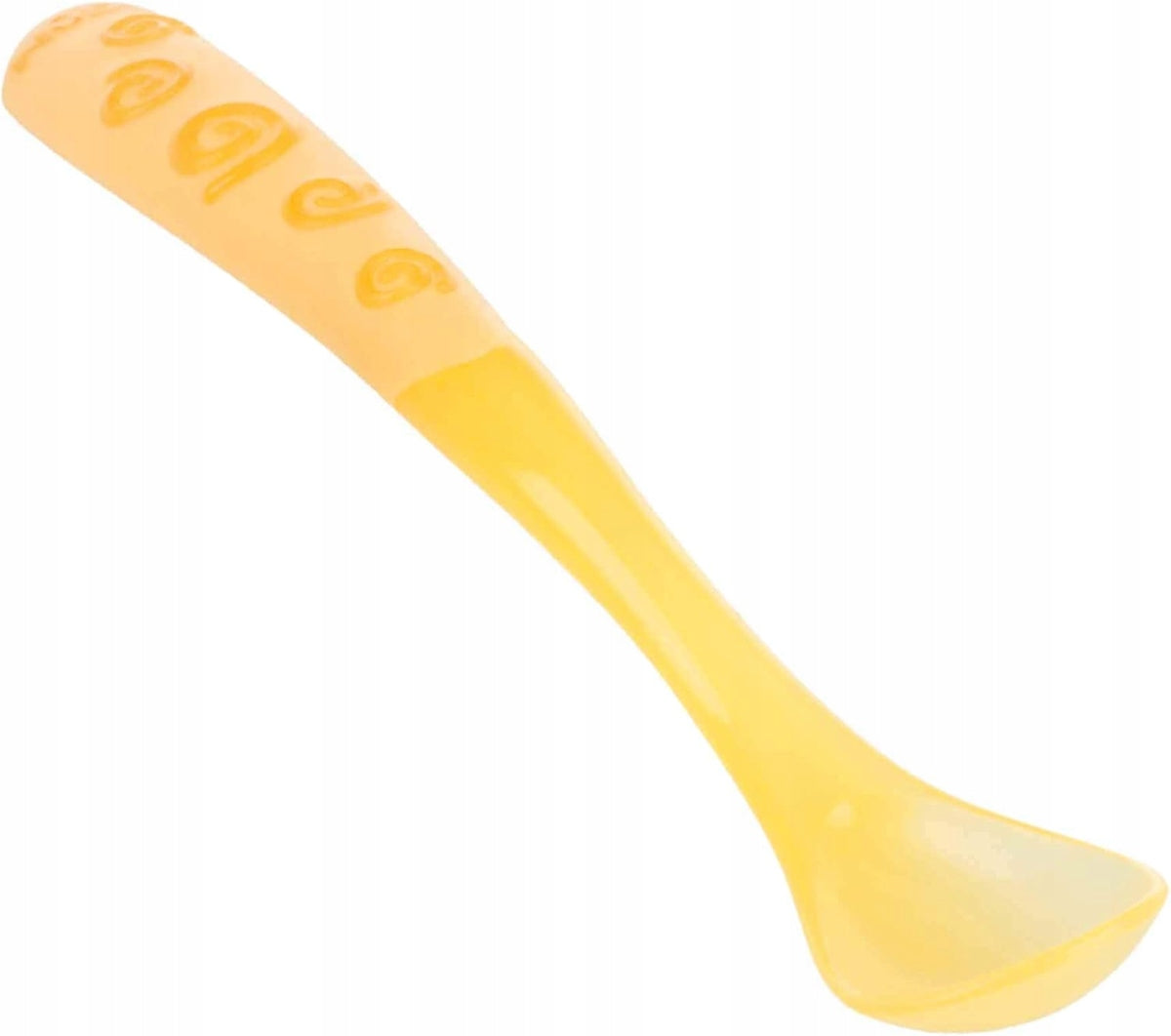 NUBY cucharas de punta suave y mango largo 6 m+ 3 unidades