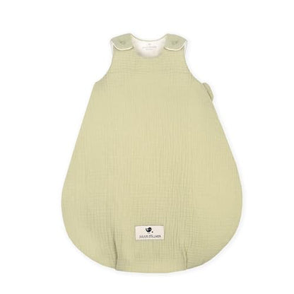 Julius Zöllner Lime muslin sleeping bag, size 62 to 68