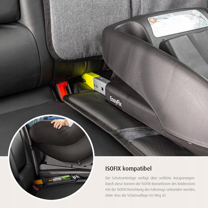 REER TravelKid MaxiProtect podkładka pod fotelik samochodowy ISOFIX kompatybilna, ochrona tylnej kanapy