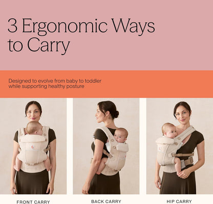 ERGOBABY ADAPT SoftFlex MESH portabebés ergonómico 3,2-20 kg