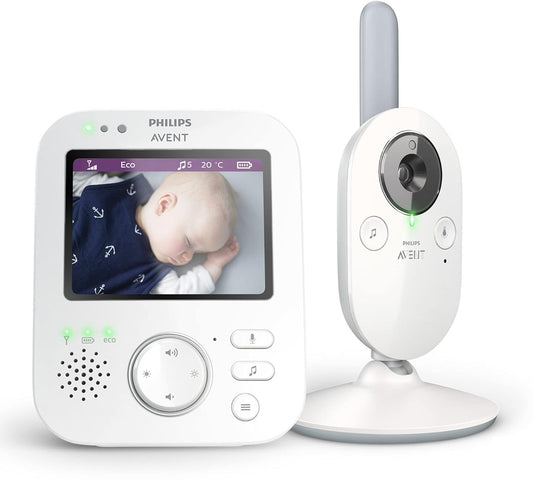 PHILIPS AVENT SCD843/26 vigilabebés digital 3,5" para bebés