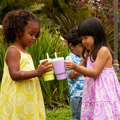 Infantino My 1st Tumbler purple straw cup