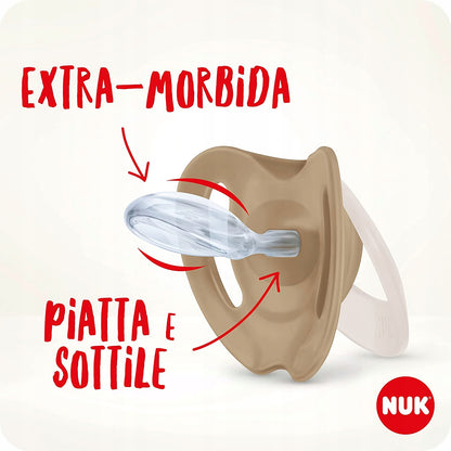 NUK STAR chupete calmante x2 0-6 meses
