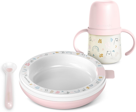 SUAVINEX set termo plato vaso cuchara FOREST