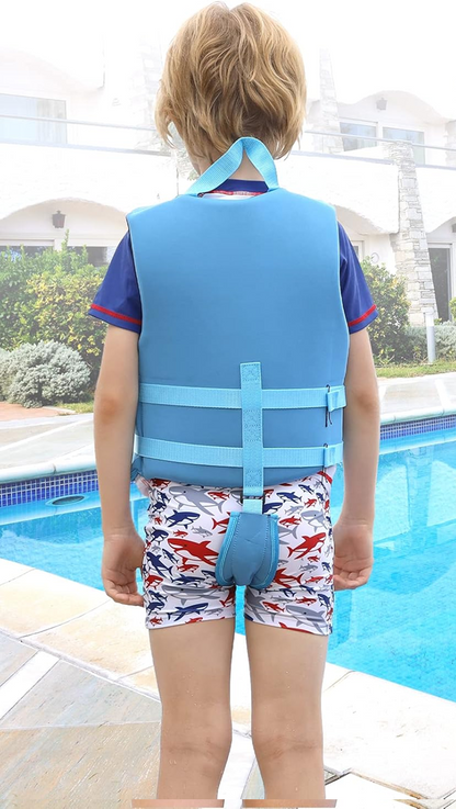 GOGOKIDS chaleco de neopreno para nadar 4-6 años 18-25 kg