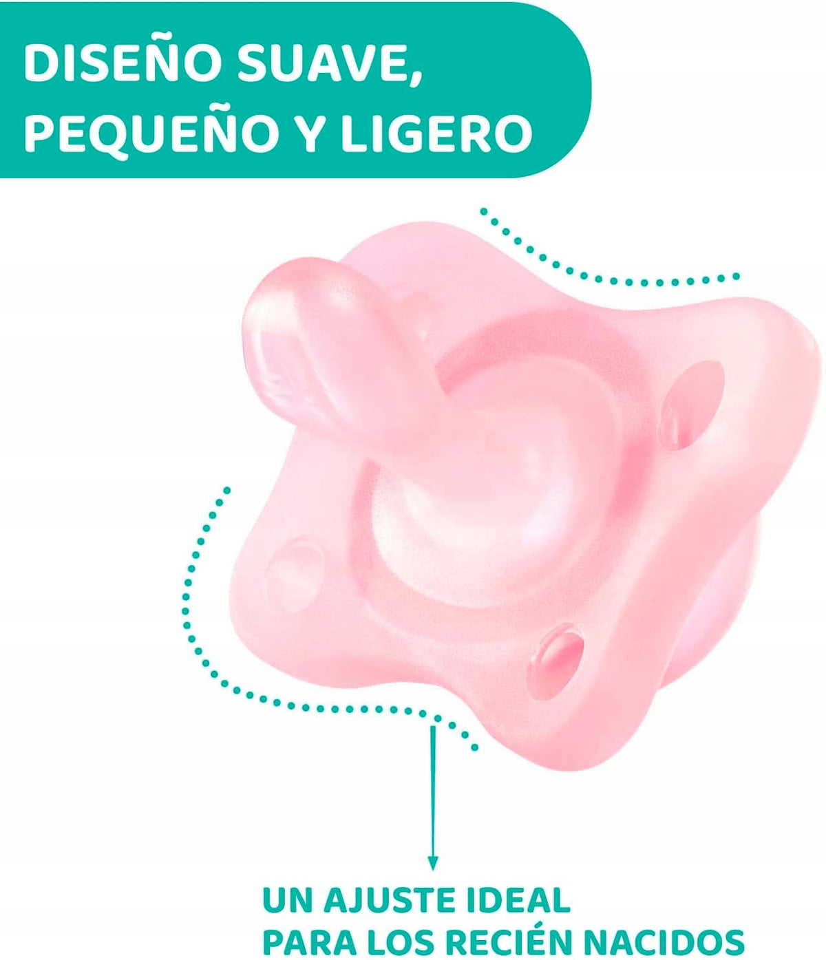 CHICCO PhysioForma chupete x2 0-2m MINI SUAVE