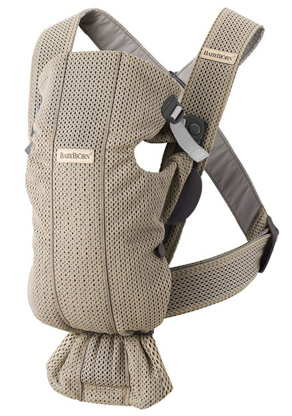 BABYBJORN MINI portabebés ergonómico 3-11kg AIRY MESH