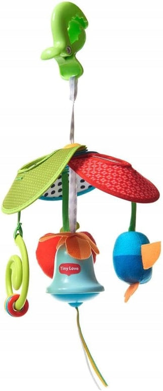 TINY LOVE Pack and Go Mini colgante para cochecito, cuna y silla de coche