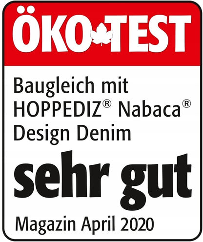 HOPPEDIZ PRIMEO nosidełko ergonomiczne, testowane w magazynie ÖKO-TEST, bardzo dobre