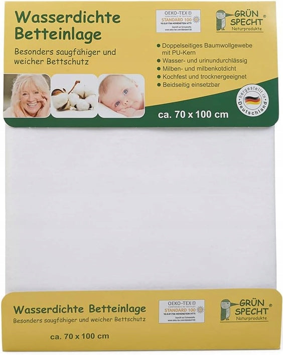 NATURSPECHT protector impermeable para colchón 100x70 cm