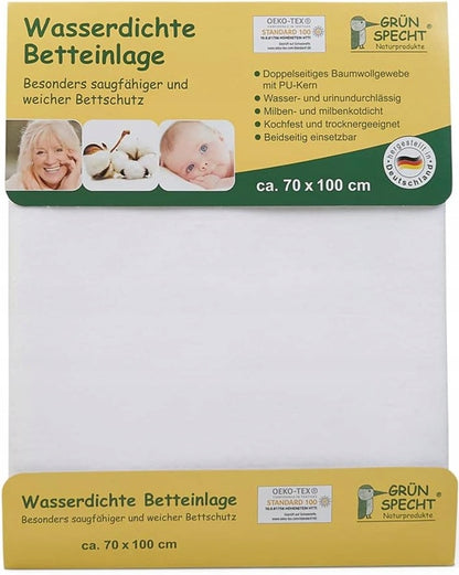 NATURSPECHT protector impermeable para colchón 100x70 cm