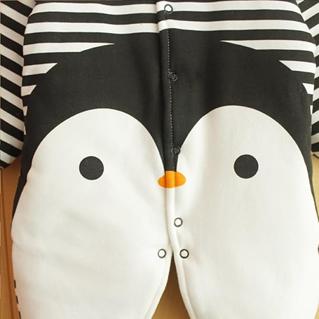Mono con capucha 6-9 m PINGÜINO