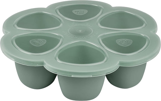 Molde de silicona para alimentos BEABA 6x 90ml