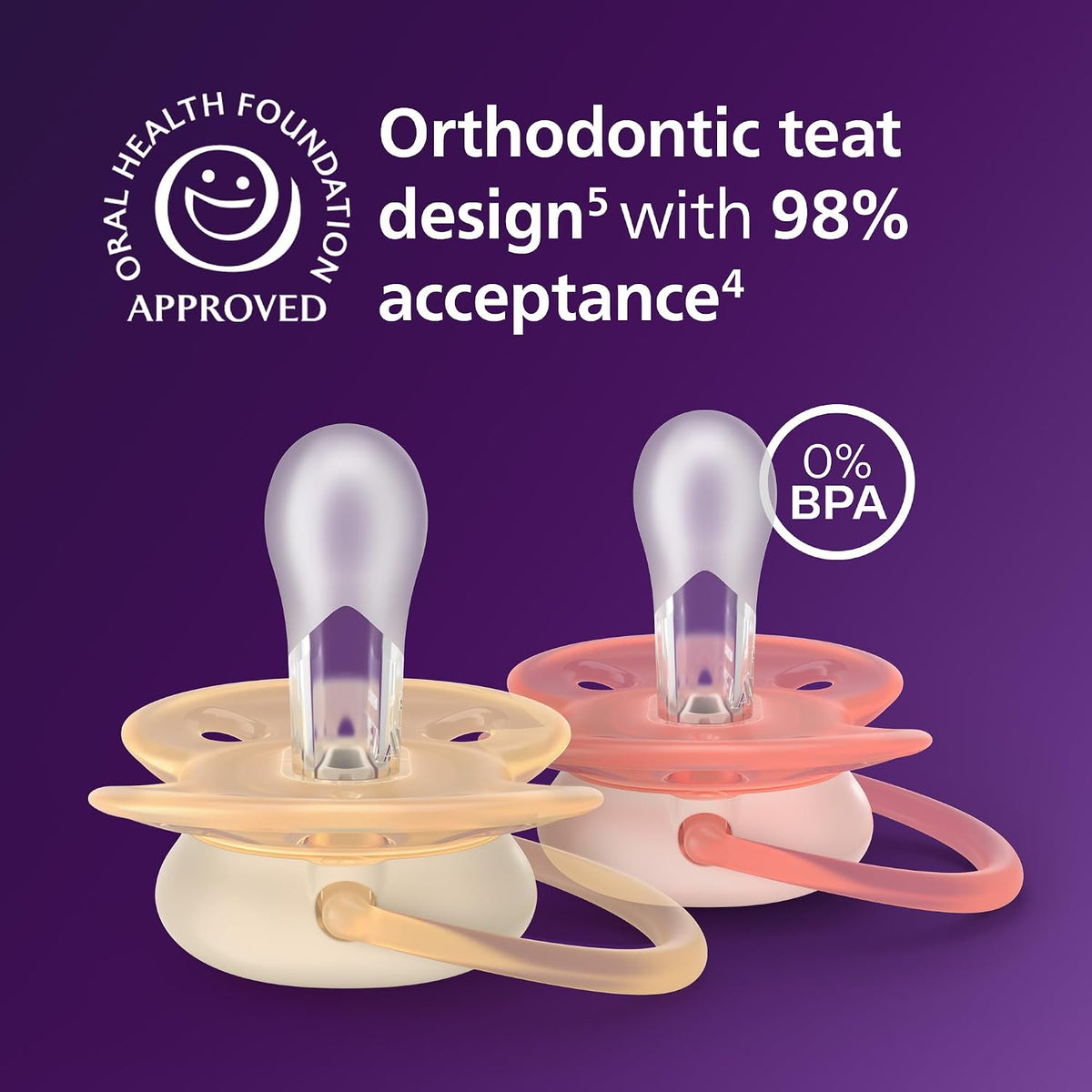 Philips Avent Ultra Air Day & Night smoczki 6-18m x4 — zdjęcie 3