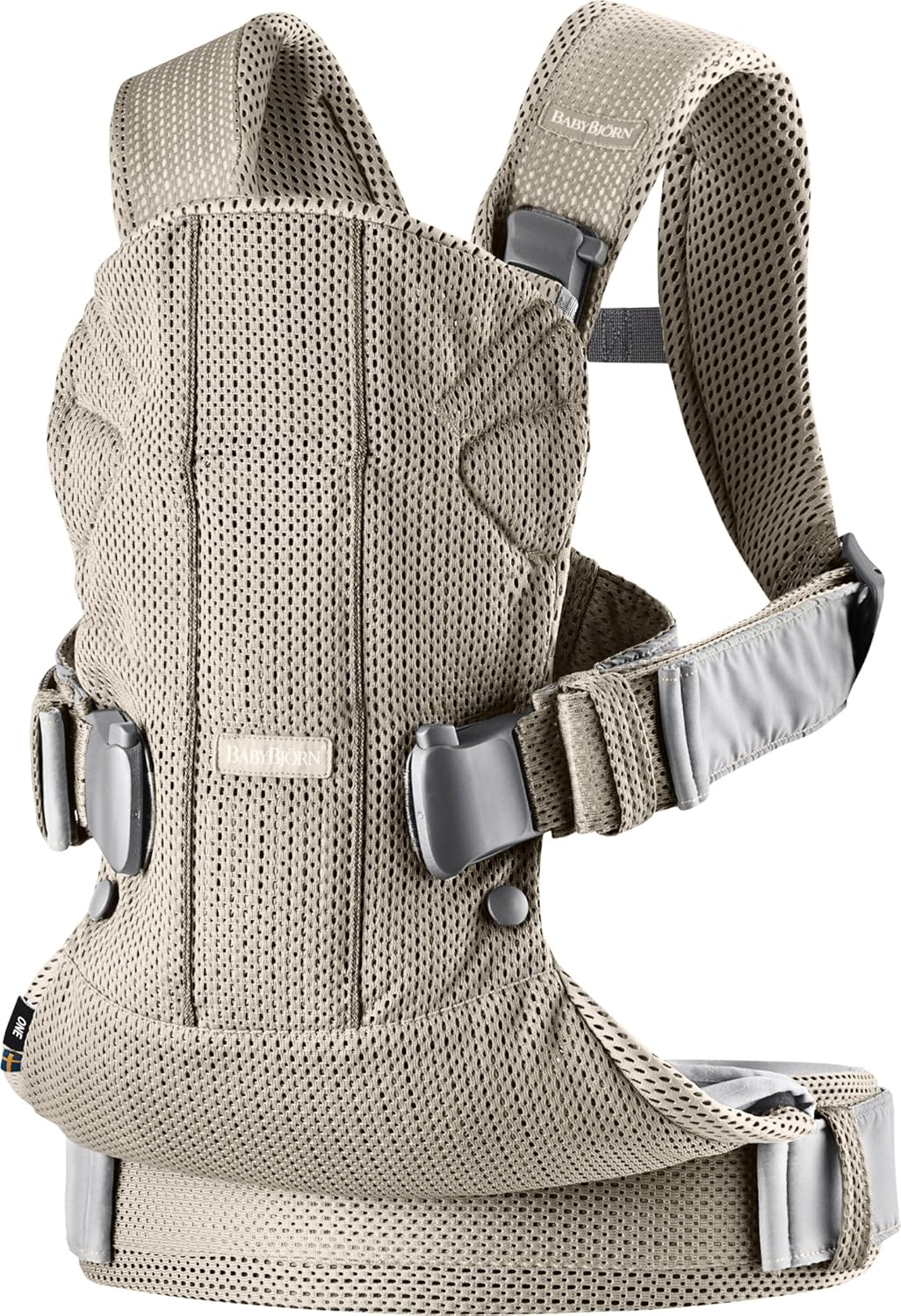 BABYBJORN ONE AIR portabebés ergonómico 3,5-15 kg AIRY MESH