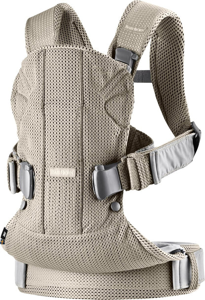 BABYBJORN ONE AIR portabebés ergonómico 3,5-15 kg AIRY MESH