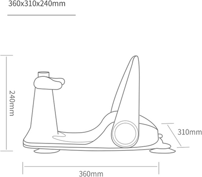 BEBAMOUR ASIENTO silla de baño para bebés 6m+ con volante
