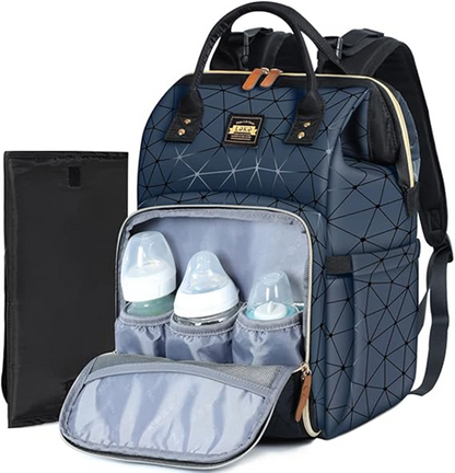 LEKEBABY mochila impermeable para pañales y accesorios