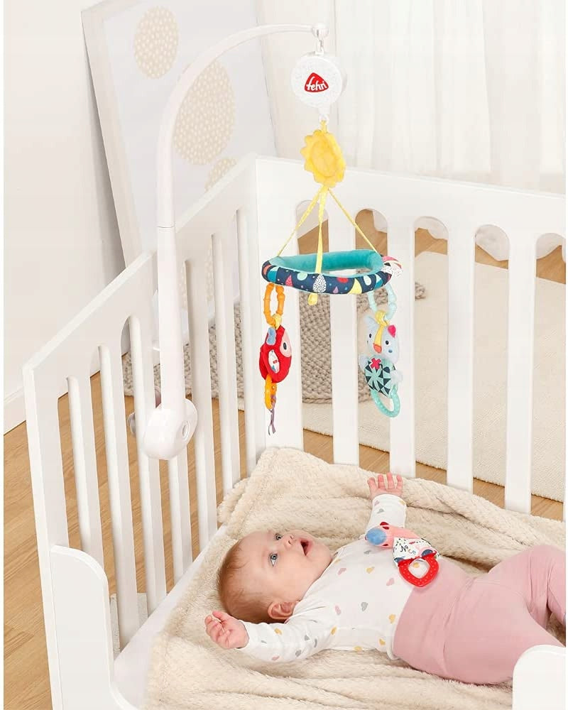 FEHN Color Friends móvil para cuna con caja de música