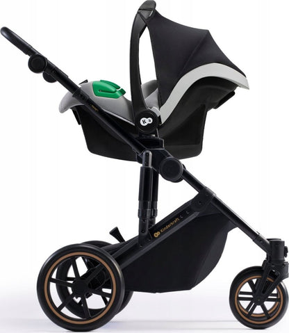 KINDERKRAFT PRIME2 PRO 3-in-1 multifunction stroller up to 22kg + MINK PRO car seat