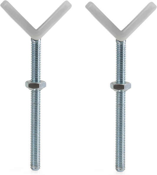 Tornillos de fijación para husillo en Y HAUCK, dispositivo de seguridad para barandilla, 2 unidades