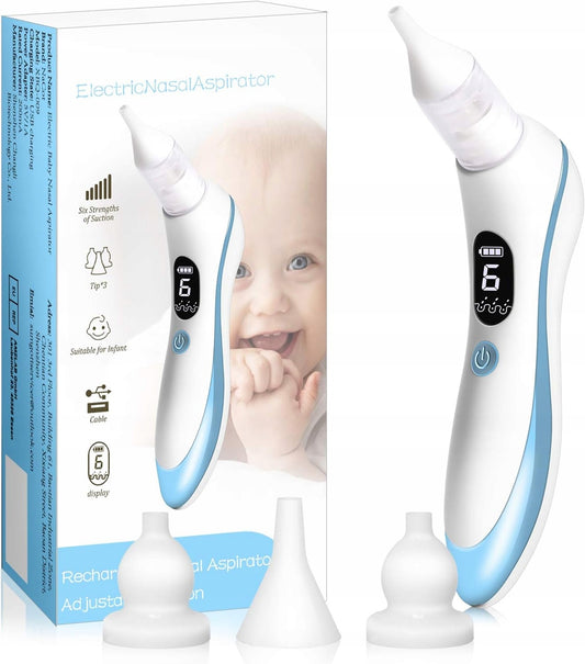 aspirador nasal eléctrico 4 boquillas 0+