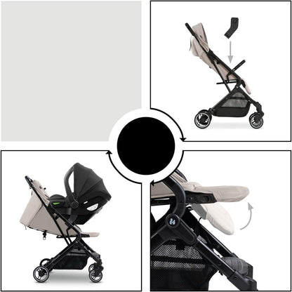 Adaptadores HAUCK para cochecito TRAVEL N CARE, asientos DRIVE N CARE y otros modelos