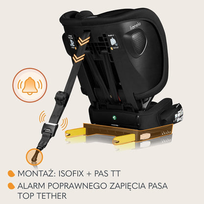 LIONELO NELLY i-Size silla de coche 76-150cm con ISOFIX