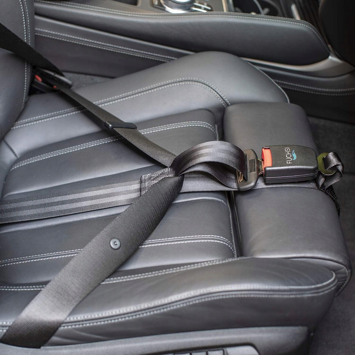 Adaptador FUCHSI para cinturón de seguridad de coche para embarazadas y postoperatorio