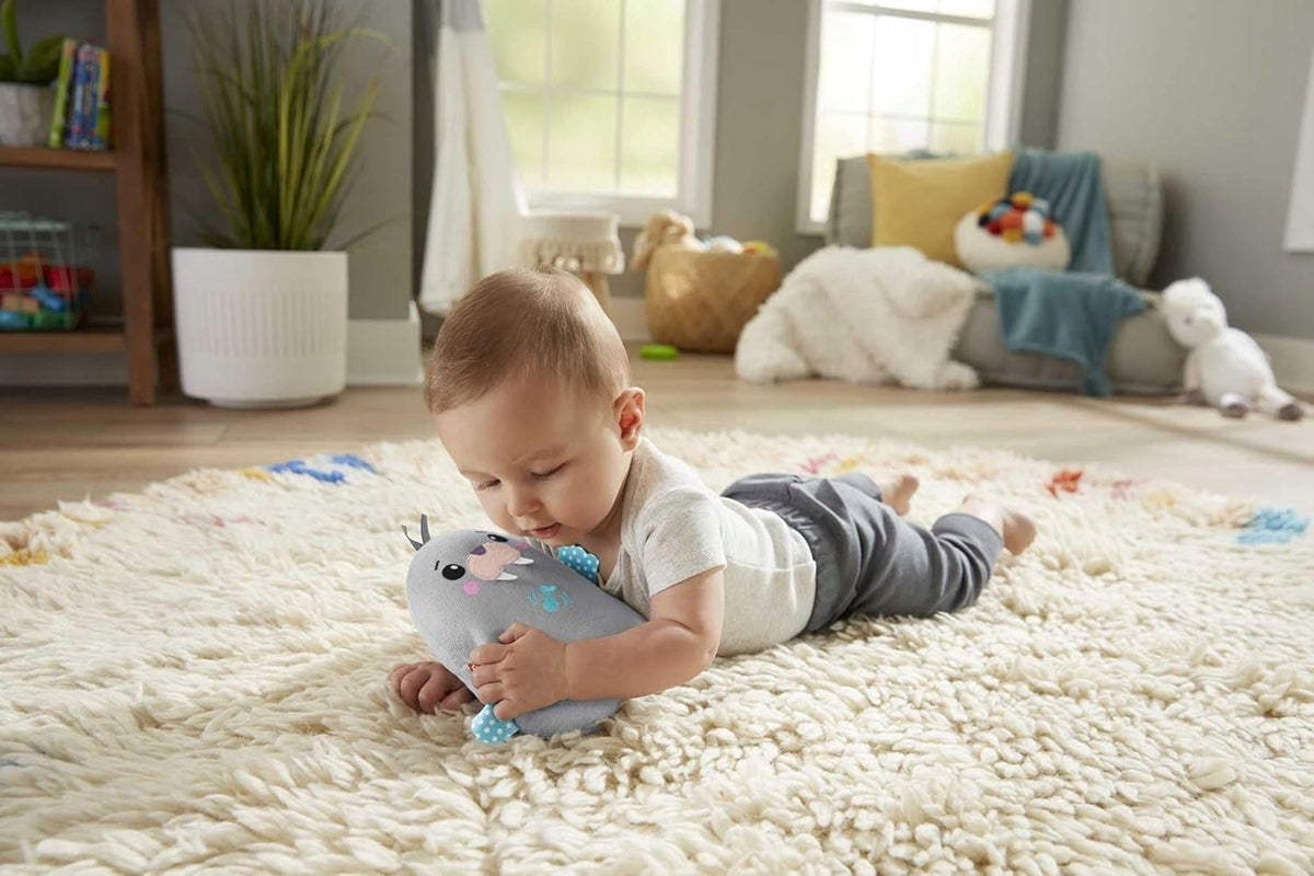 FISHER-PRICE Chill Vibes peluche musical con melodías y vibraciones FOCA 17 cm