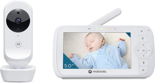 MOTOROLA Ease35 vigilabebés digital 5" FHSS para bebés