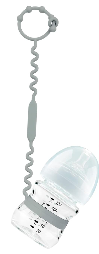 Correa para biberón y juguetes de silicona 30 cm
