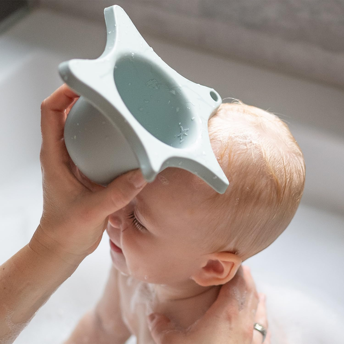 KINDSGUT recipiente para enjuagar el cabello de niños ESTRELLA DE MAR