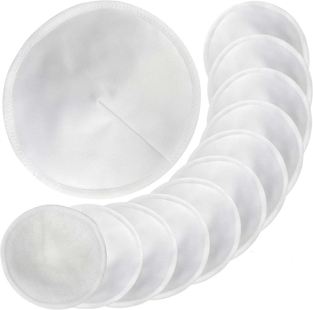 discos de lactancia de bambú x12 + bolsa