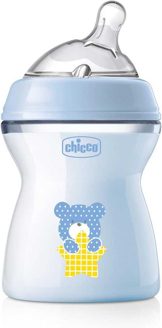 CHICCO NaturalFeeling biberón 250 ml 3 m+ flujo medio