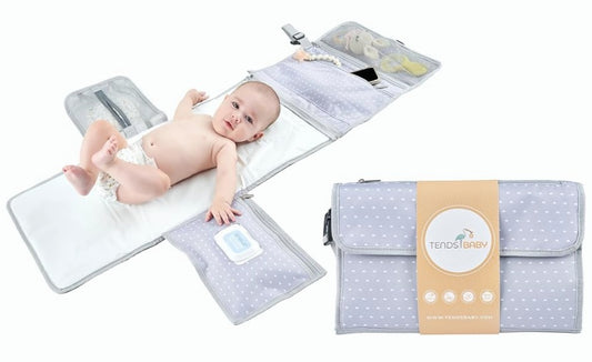 TENDSBABY cambiador alfombra para cambiar organizador cierre para carrito