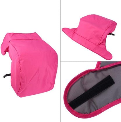 Cubierta universal para carrito de pies rosa