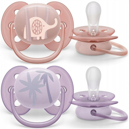 PHILIPS AVENT Ultra Soft smoczki x 2 0-6msc