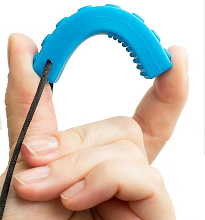TILCARE Collar mordedor calmante Chew Chew 1,8 x 6,4 cm AZUL