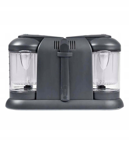 BEABA Babycook Duo ROBOT KUCHENNY 4w1 2200 ml, ciemnoszary parowar i mikser do przygotowywania posiłków dla dziecka