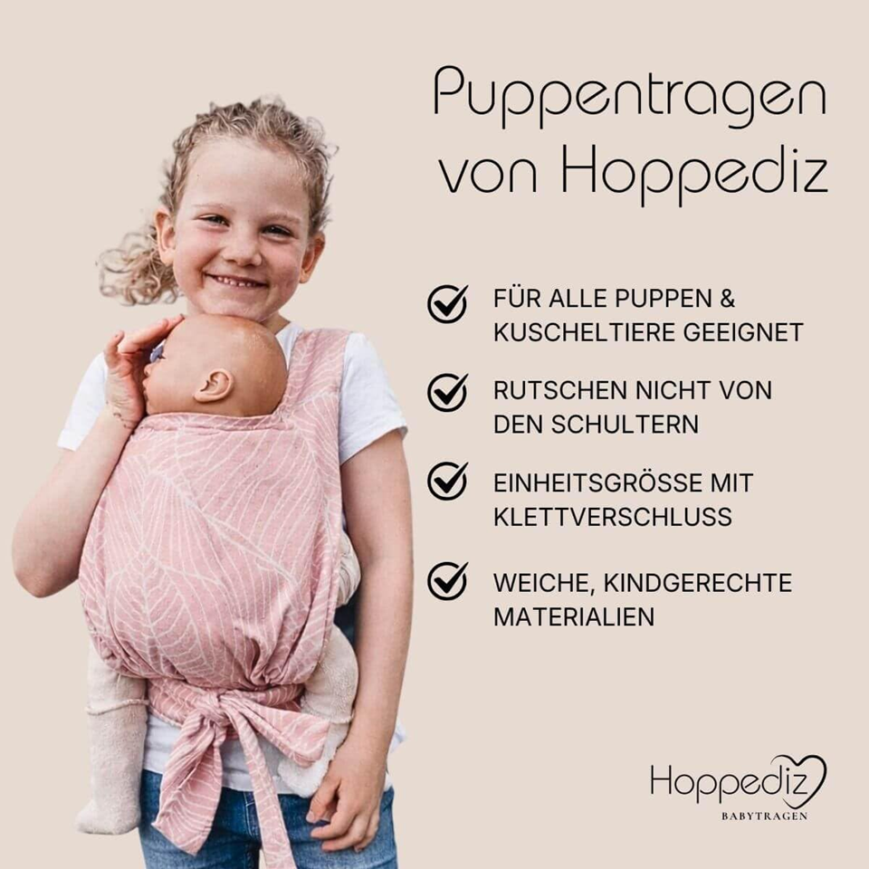 HOPPEDIZ suave portabebés para muñecas y peluches