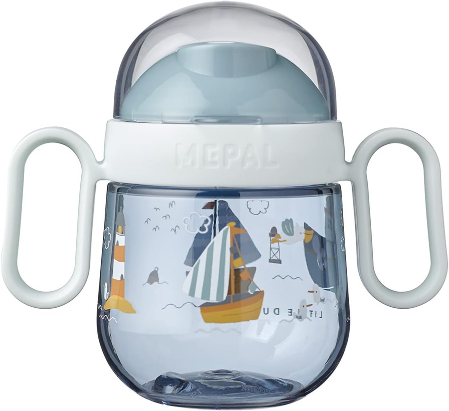 MEPAL Vaso antiderrame con boquilla doble cara 200 ml 6 m+ Sippy Cup