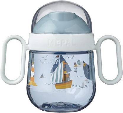 MEPAL Vaso antiderrame con boquilla doble cara 200 ml 6 m+ Sippy Cup