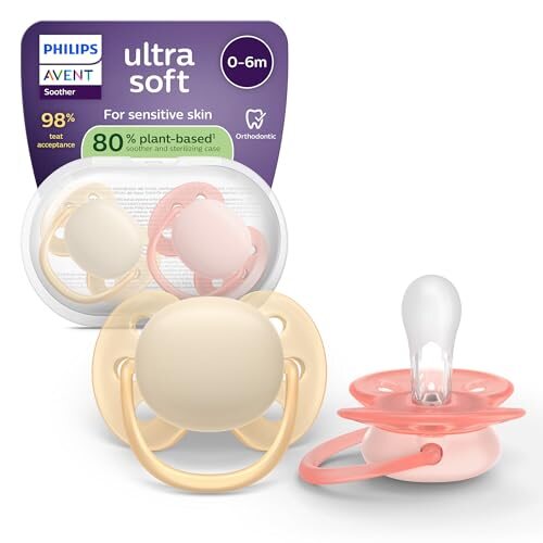 Philips Avent Ultra Soft chupetes 0-6m x2