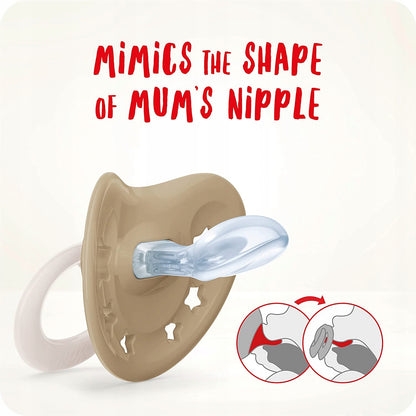 NUK SIGNATURE chupete calmante x2 0-6 meses
