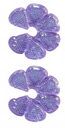 2 compresas de gel para el pecho CALOR FRÍO