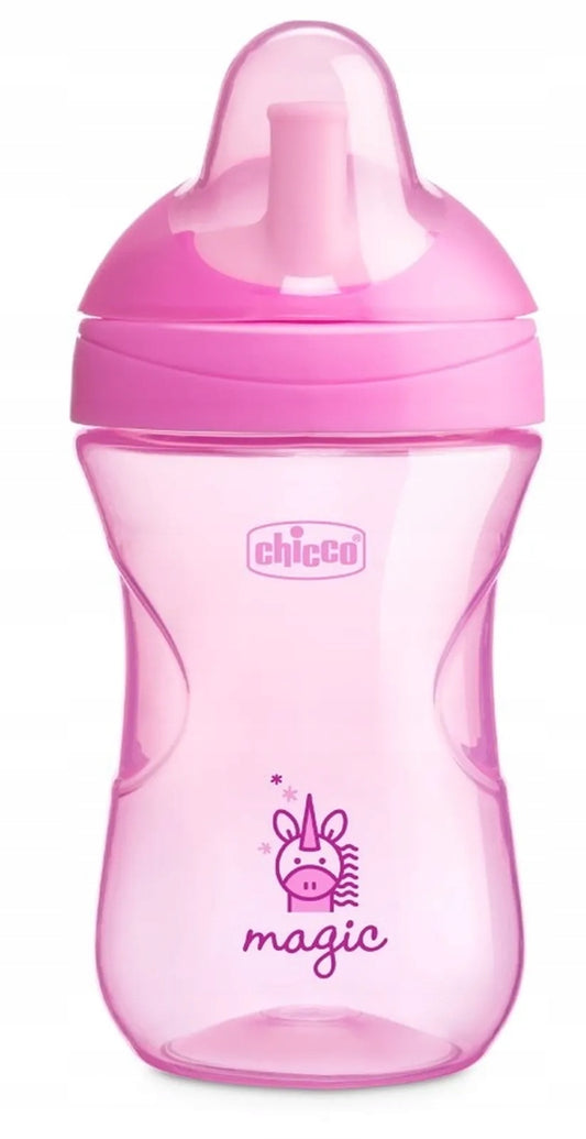 CHICCO Vaso Advanced antiderrames con boquilla 266 ml 12 m+