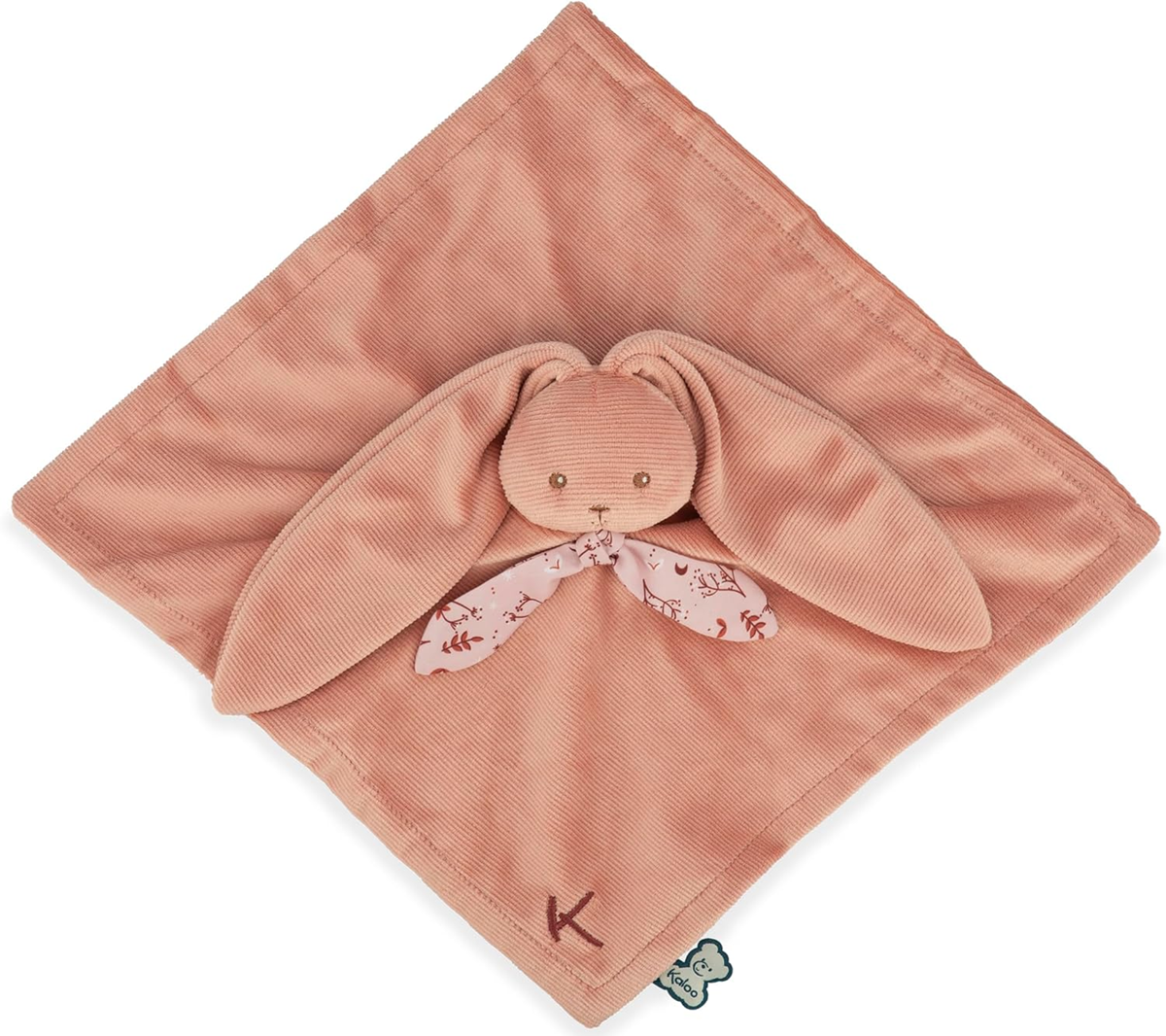 KALOO Conejito Lapinoo manta de apego de peluche 30 x 30 cm + caja