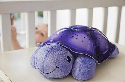 Lámpara nocturna proyector de estrellas CLOUD B Twilight Turtle, 17 x 30 cm